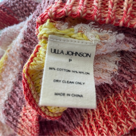Ulla Johnson Odie Striped Crochet Sweater, Size 00 to 0 - Picture 15 of 16